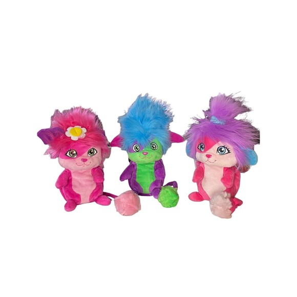 Popples Plush Sunny, Yikes, Bubbles - 2015 Collectible Lot Of 3 Spin Master - Picture 2 of 10